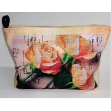 Косметичка для вышивки бисером или нитками «Розы КОС-15» (Косметичка или набор)